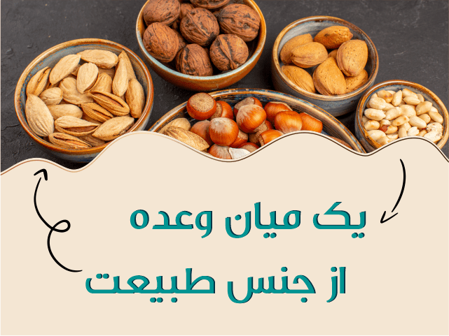 بهترین میان وعده طبیعی